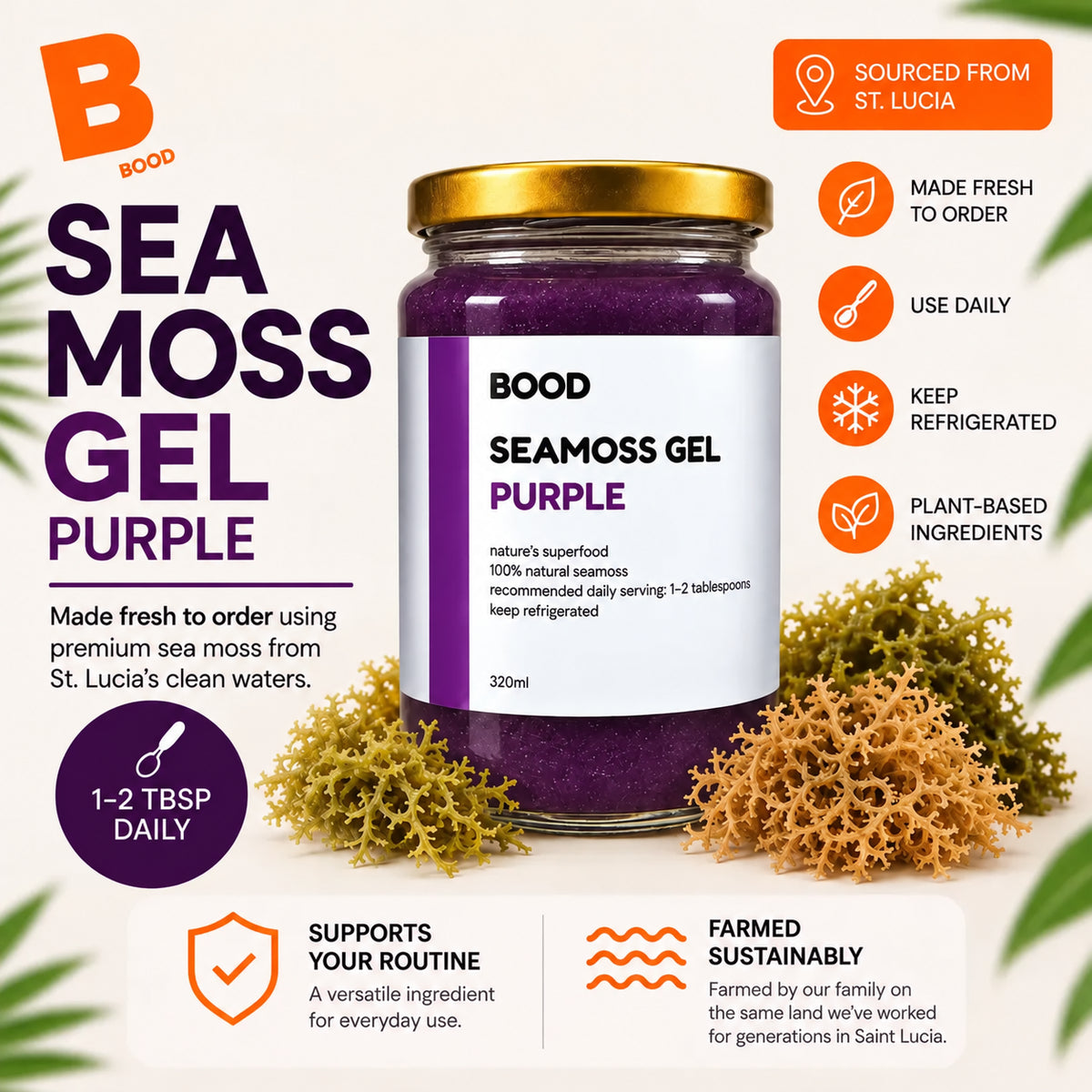 Purple Sea Moss Gel