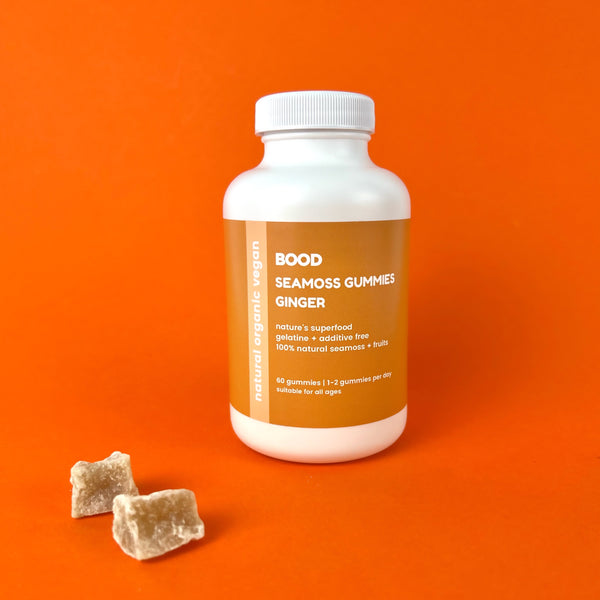 Ginger seamoss gummies to improve your health and immunity
