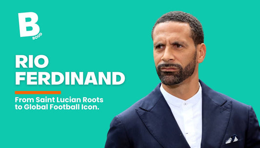 Rio Ferdinand, the former Manchester United and England footballer with Saint Lucian heritage