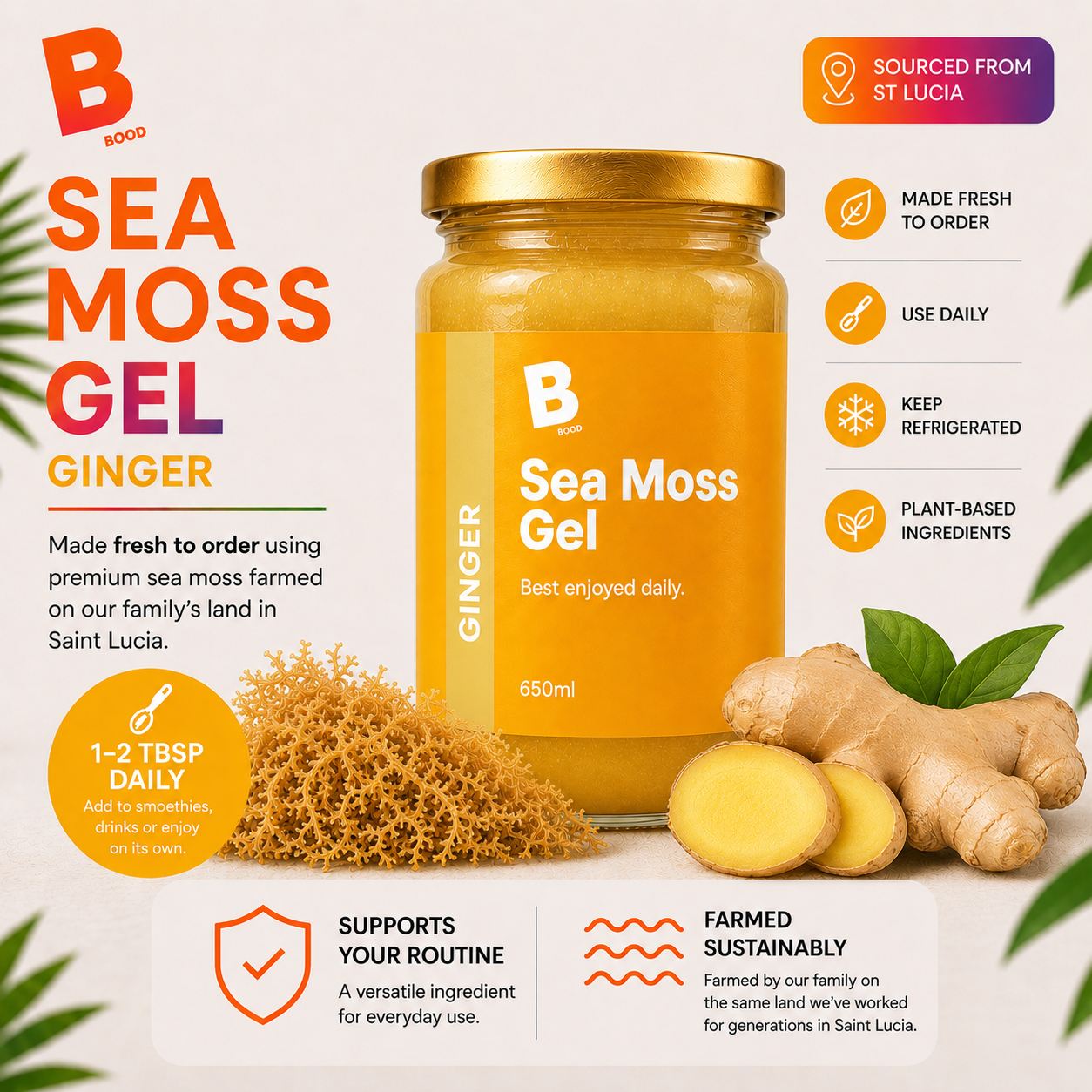 Limited Edition Flavoured Sea Moss Gel