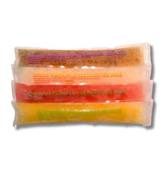 Jumbo Seamoss Ice Poles: 7 Day Packs