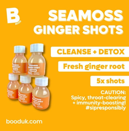 Ginger Seamoss Power Shots